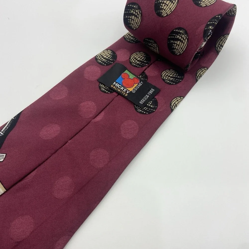 Disney‎ Mickey Mouse Neck Tie ~ Director Mickey Mouse Vintage Tie